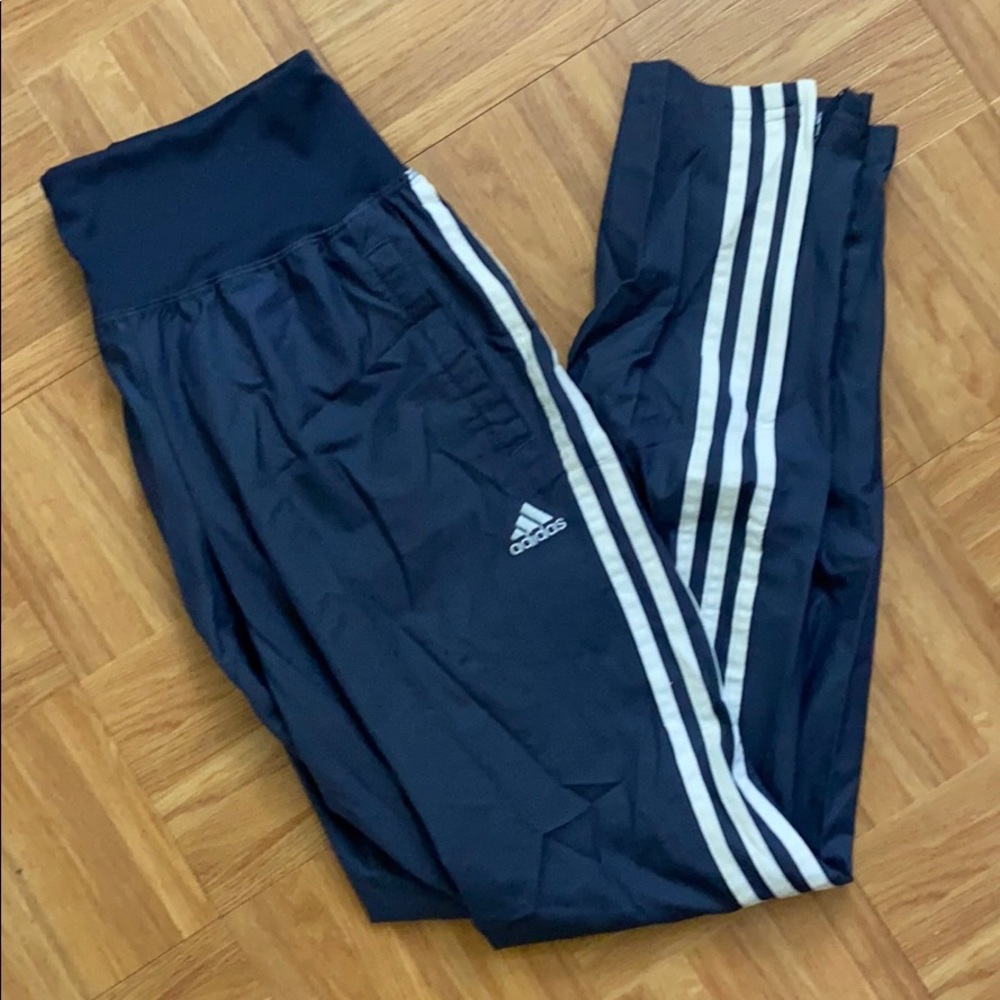 ADIDAS sweat pants wide band waist